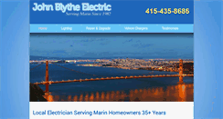 Desktop Screenshot of johnblytheelectric.com